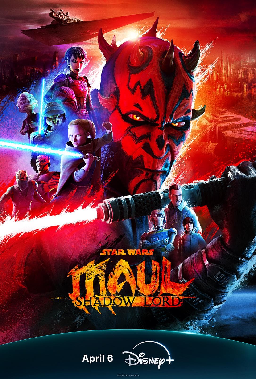 Star Wars: Maul - Shadow Lord poster
