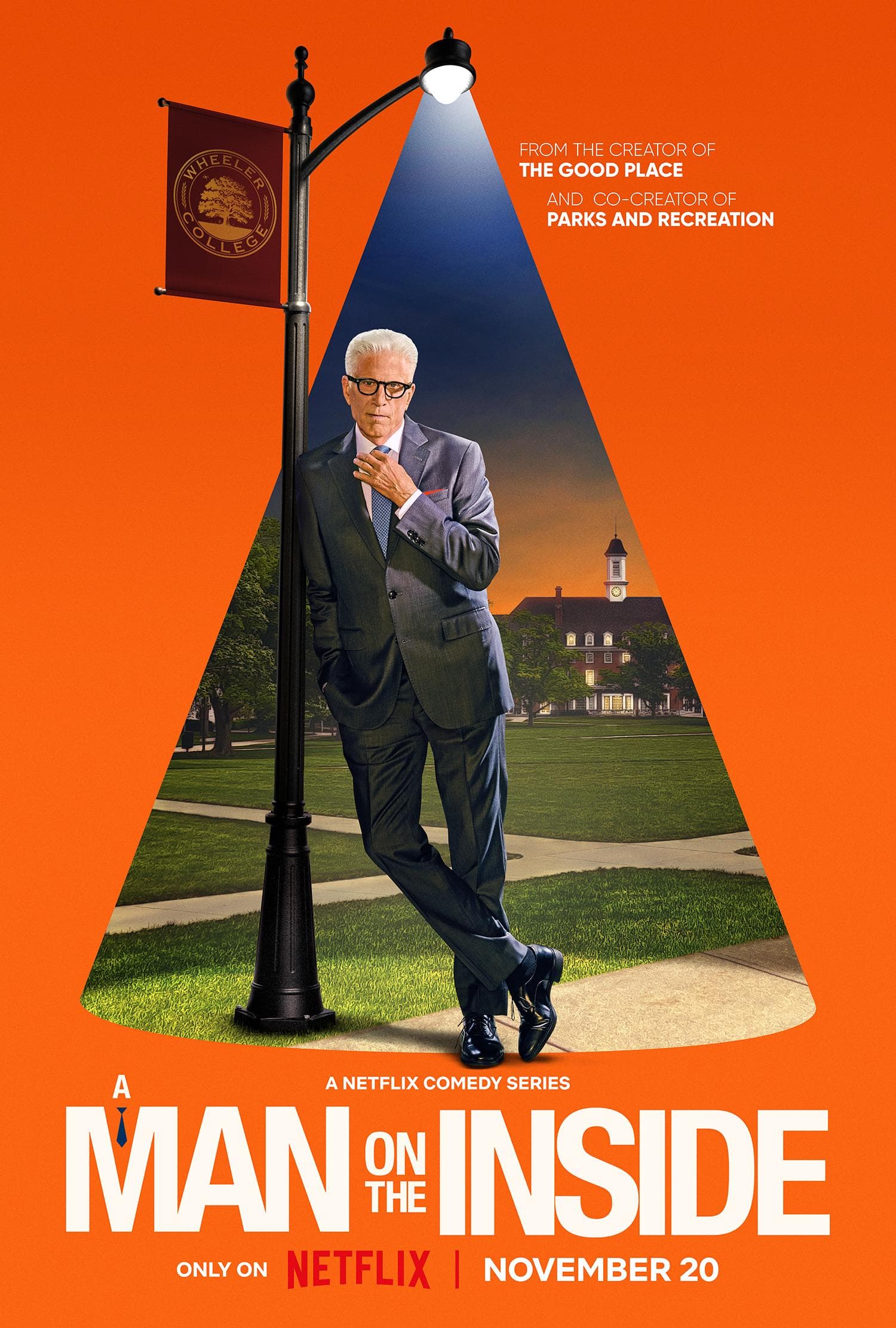 A Man on the Inside poster